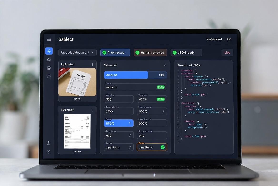 Document processing dashboard